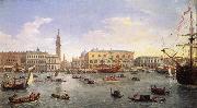 Gaspar Van Wittel, The Molo Seen from the Bacino di San Marco 1697